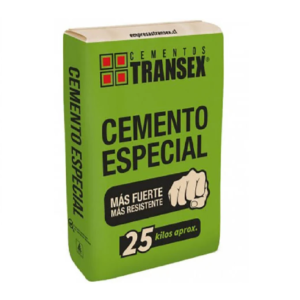 Cemento Especial Transex 25 kgs.
