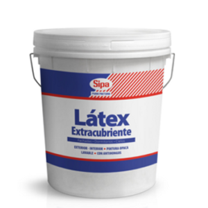 Látex Extracubriente Blanco SIPA 4 gl