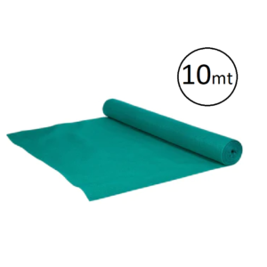 Rollo Malla Raschel Verde 10 mt.
