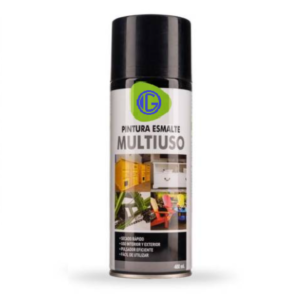 Pintura Spray Negro Brillante 400 ml.