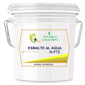 Esmalte al Agua Mate Blanco GARACHENA 4 gl
