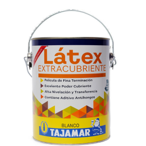 Látex Extracubriente Blanco TAJAMAR Galón